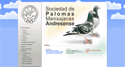 Desktop Screenshot of clubcolumbofilandreuenca.com